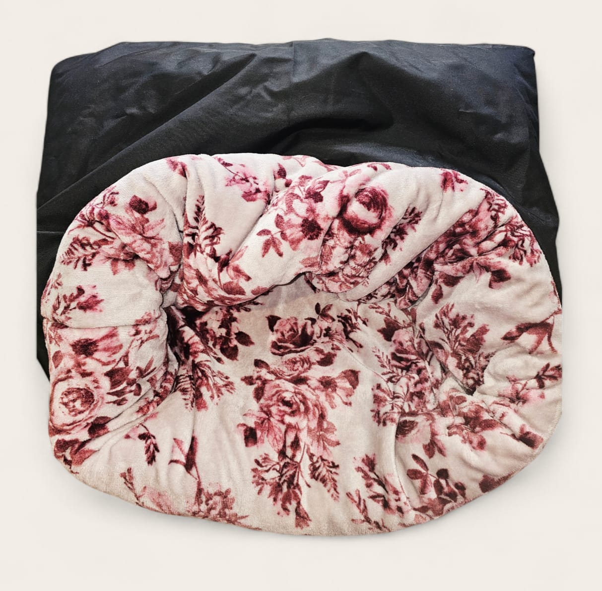 SCHNARCHSACK by perfektVerhechelt Schwarz / ecru / rose