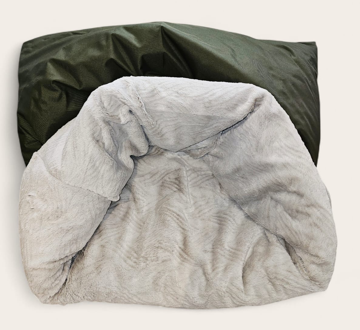 SCHNARCHSACK by perfektVerhechelt Khaki / Ecru